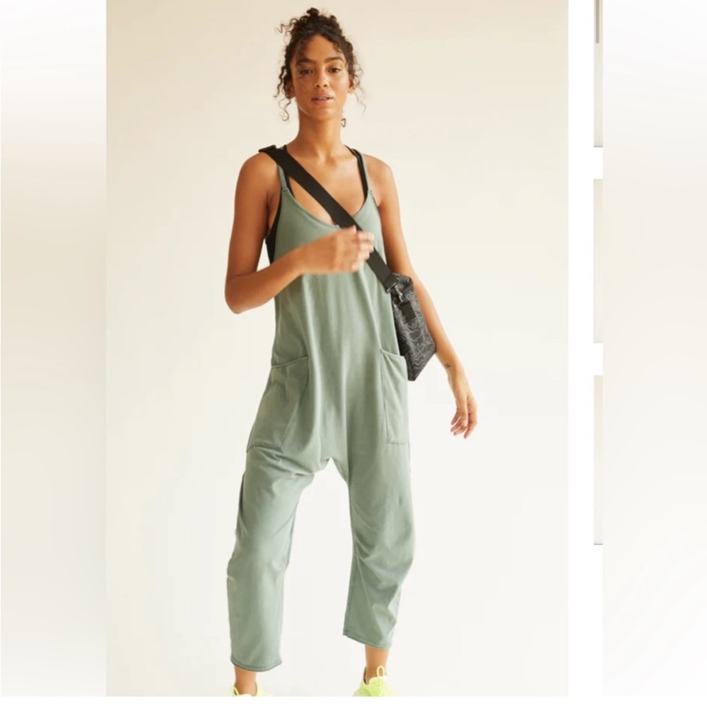 FP Movement by Free People lush pine  hot shot onesie small